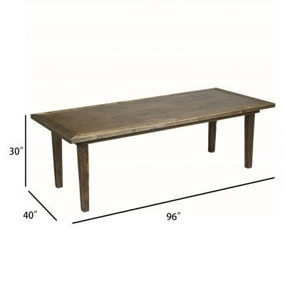 Image two of Palermo Dining Table, Antique Driftwood